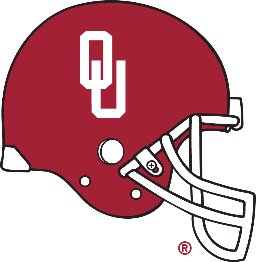 Oklahoma Sooners 1977-2008 Helmet Logo DIY iron on transfer (heat transfer)
